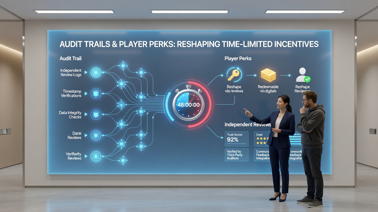 Player reviewing time-limited incentives on a mobile device in Britain