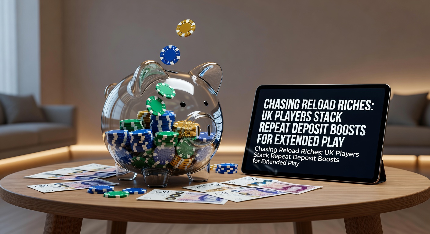 UK online casino players maximizing sessions through stacked reload bonuses on mobile devices