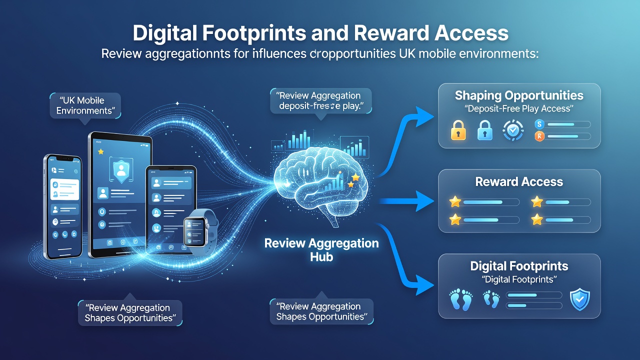 Digital traces from mobile devices influencing casino reward systems in the UK