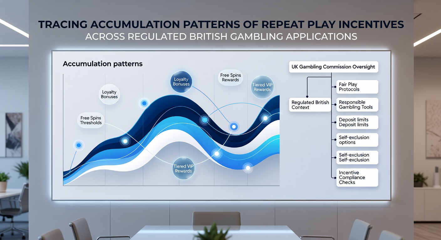 Chart displaying accumulation trends and player reward patterns in British regulated gambling apps